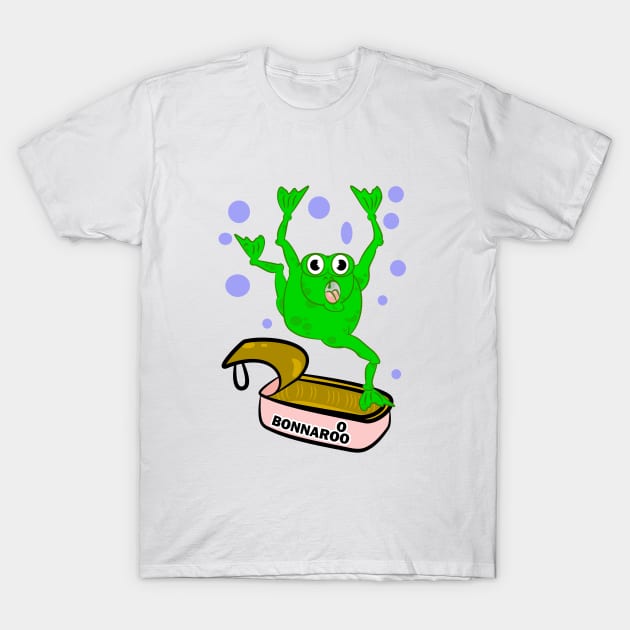 Bonnaroo Frog T-Shirt by mailboxdisco